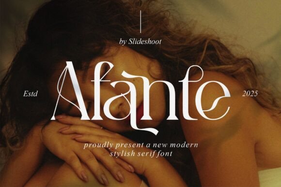 Afante: A Modern Serif Font for Digital Design