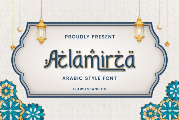 Azlamirza: The Display Font for Modern Campaigns
