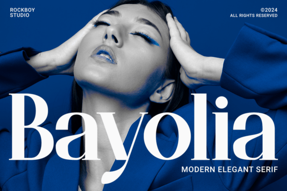 Bayolia: A Serif Font for Polished Branding