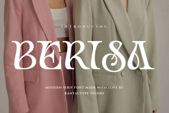 Berisa: The Bold Serif Font for Crafters