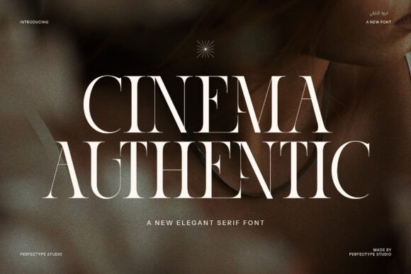 Cinema Authentic: The Serif Font for Bold Campaigns