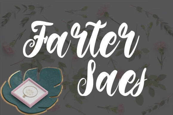 Farter Saes: A Creative Font for Small Business Branding