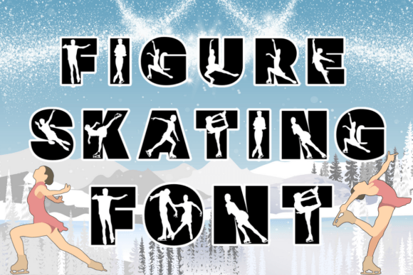 Figure Skating Font: Elegant Type for Makers