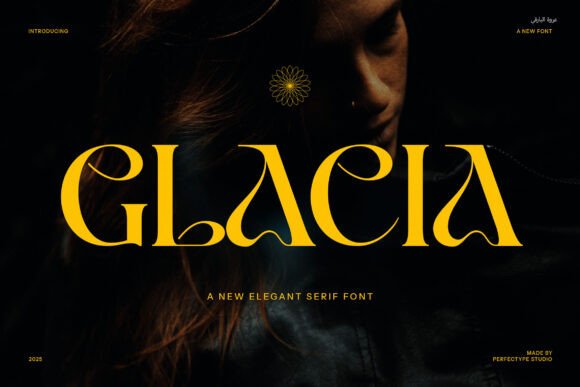Glacia: A Modern Serif Font for Web Design