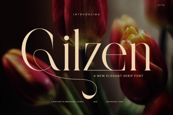 Glizen: A Serif That Balances Tradition and Modern Edge