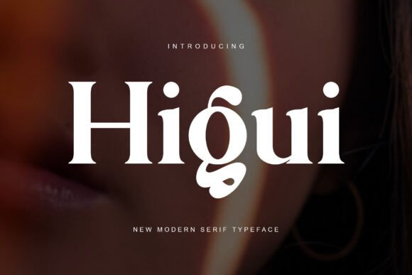 Higui Serif Typeface for Professional Branding