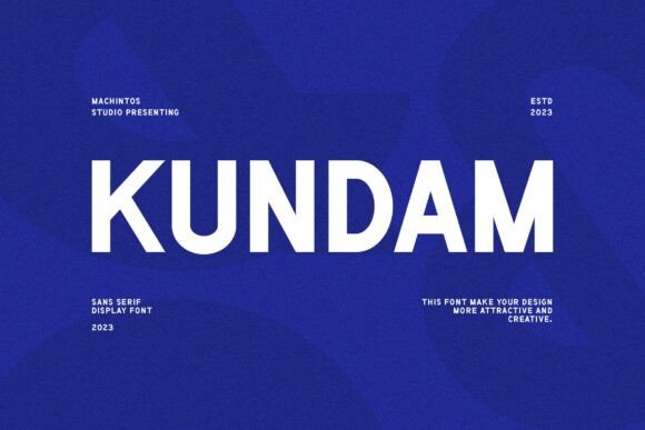 Kundam: The Sans Serif Font for Clear Campaigns