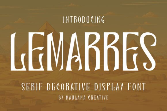 Lemarres: A Decorative Font for Bold Campaigns
