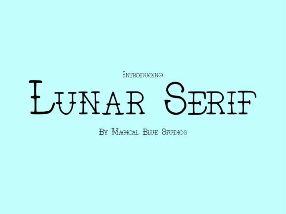 Lunar Serif: A Modern Typeface for Digital Branding
