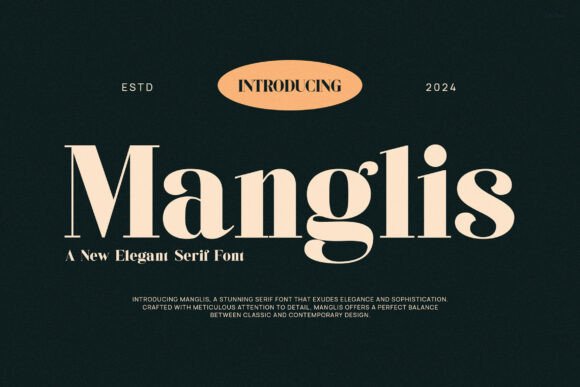 Manglis Font: Elevate Your Brand Identity
