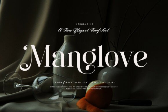 Manglove Typeface Review: A Modern Serif for Elegant Branding