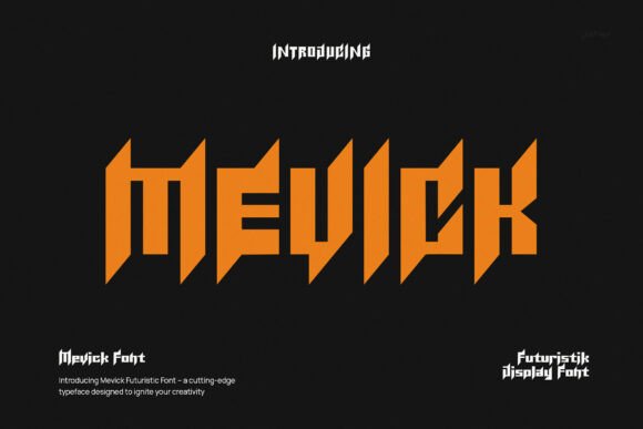 Mevick: A Modern Sans Serif Font for Editorial Design