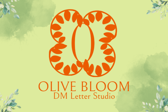 Olive Bloom Monogram: A Typeface for Elegant Branding