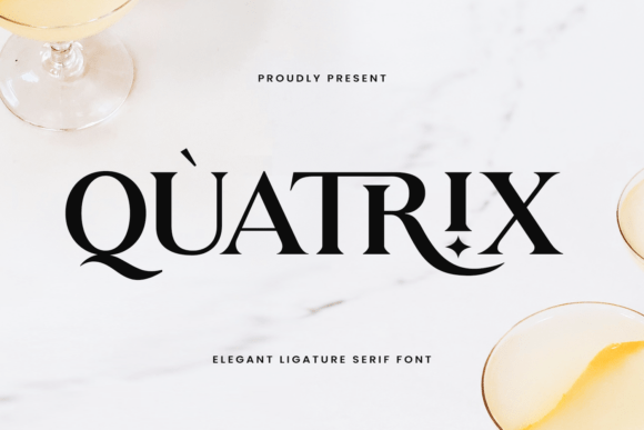 Quatrix: A Serif Font for Modern Campaigns