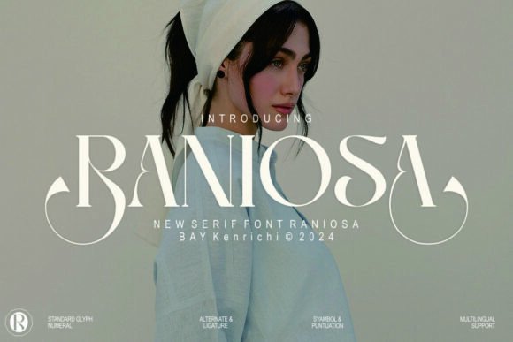 Raniosa: A Bold Serif Font for Branding