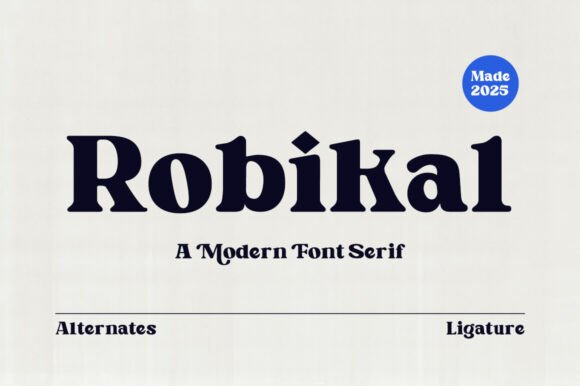 Robikal Font: Elevating Web Design with Elegance