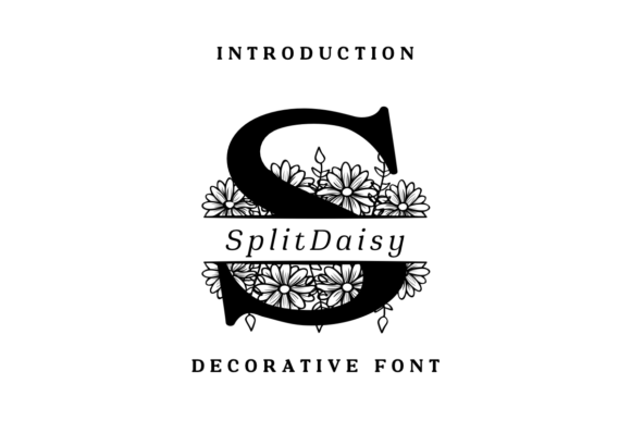 Splitdaisy: A Whimsical Display Font for Editorial Design
