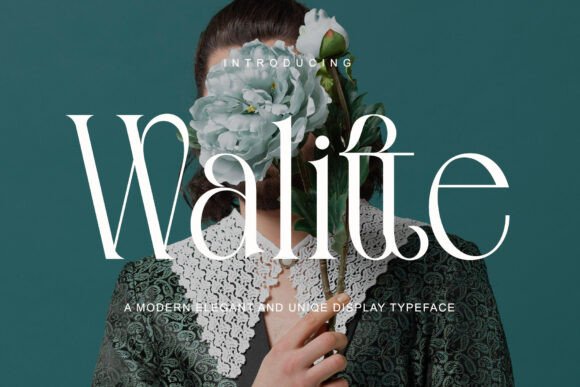 Walitte: A Serif Font for Elegant Branding
